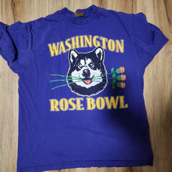 Vintage Washington Huskies Rose Bowl - Picture 1 of 2